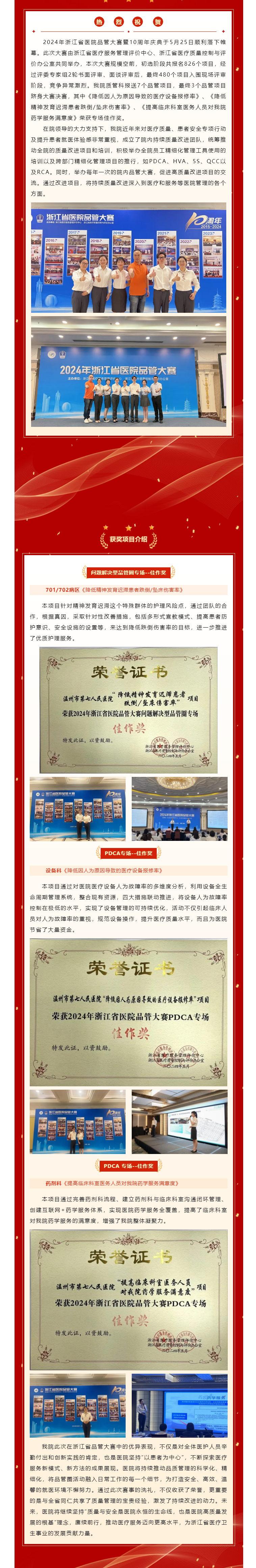 喜报！丝袜a片
品管项目在浙江省医院品管大赛中获佳绩.png